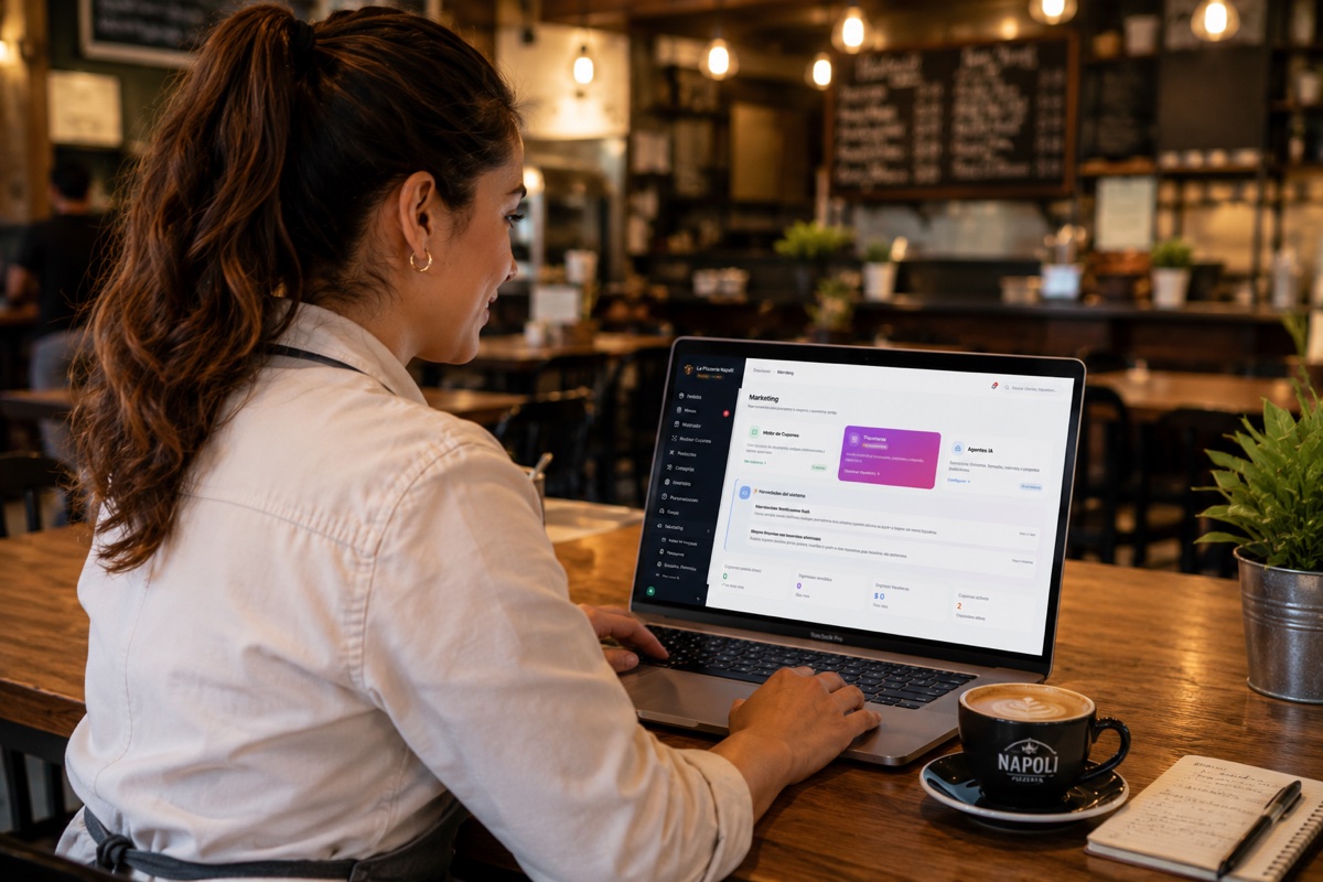 Restaurante colombiano con sistema digital TLZ — más pedidos, más clientes, sin depender de apps de delivery